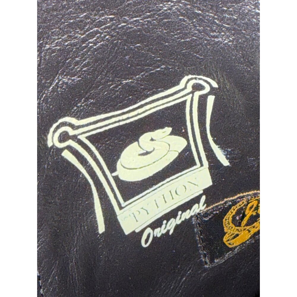 New Jb Dillon Reserve Python Leather Western Cowb… - image 8